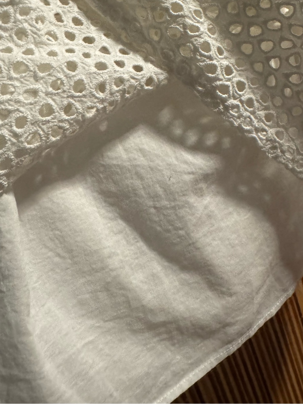 NWT Everlane White Eyelet Dress - Picture 8 of 11